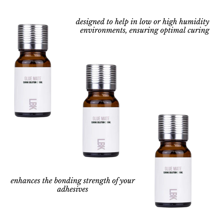 LBK LASHES Supplies 10ML Glue Mate | Curing Solution