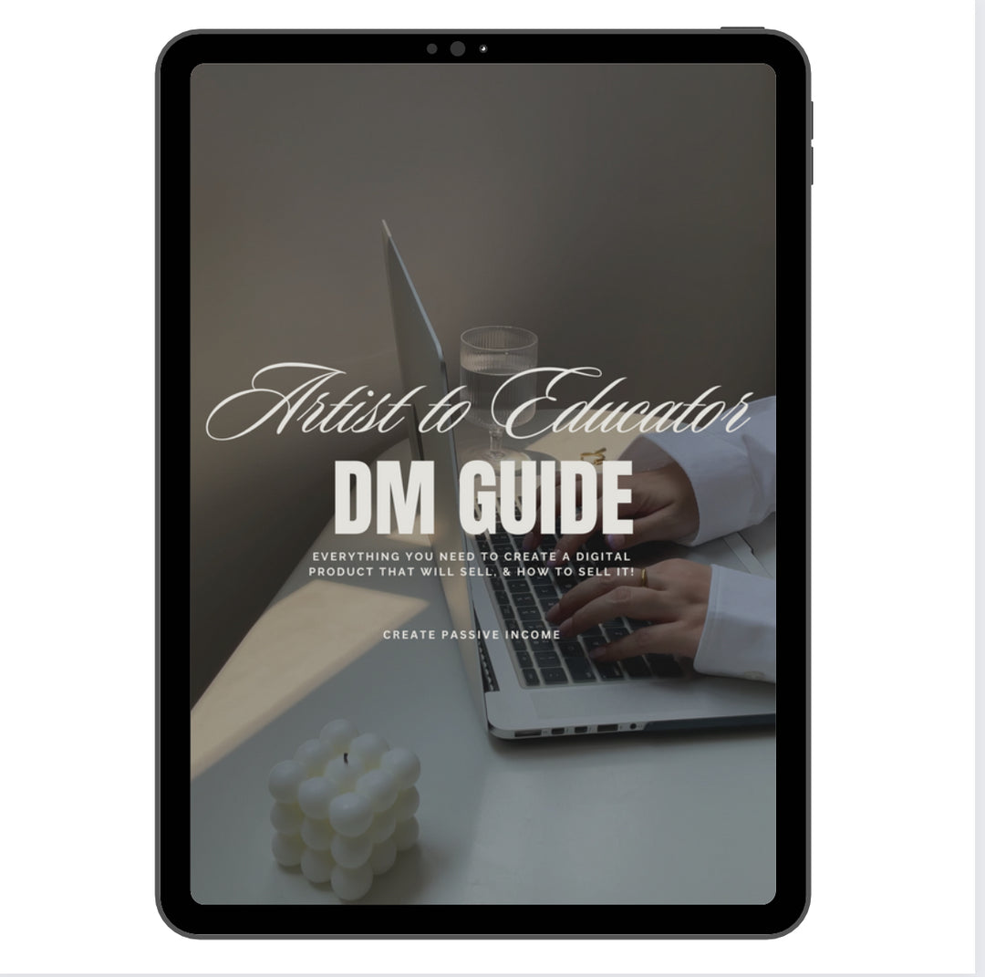 LBK LASHES Default Title ebooks Artist to Educator Digital Marketing Guide