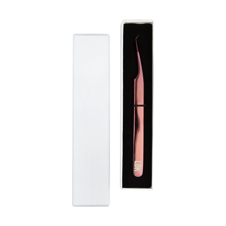 LBK LASHES Shop Lashes By Kins LLC Tweezers 35 Degree Tweezer