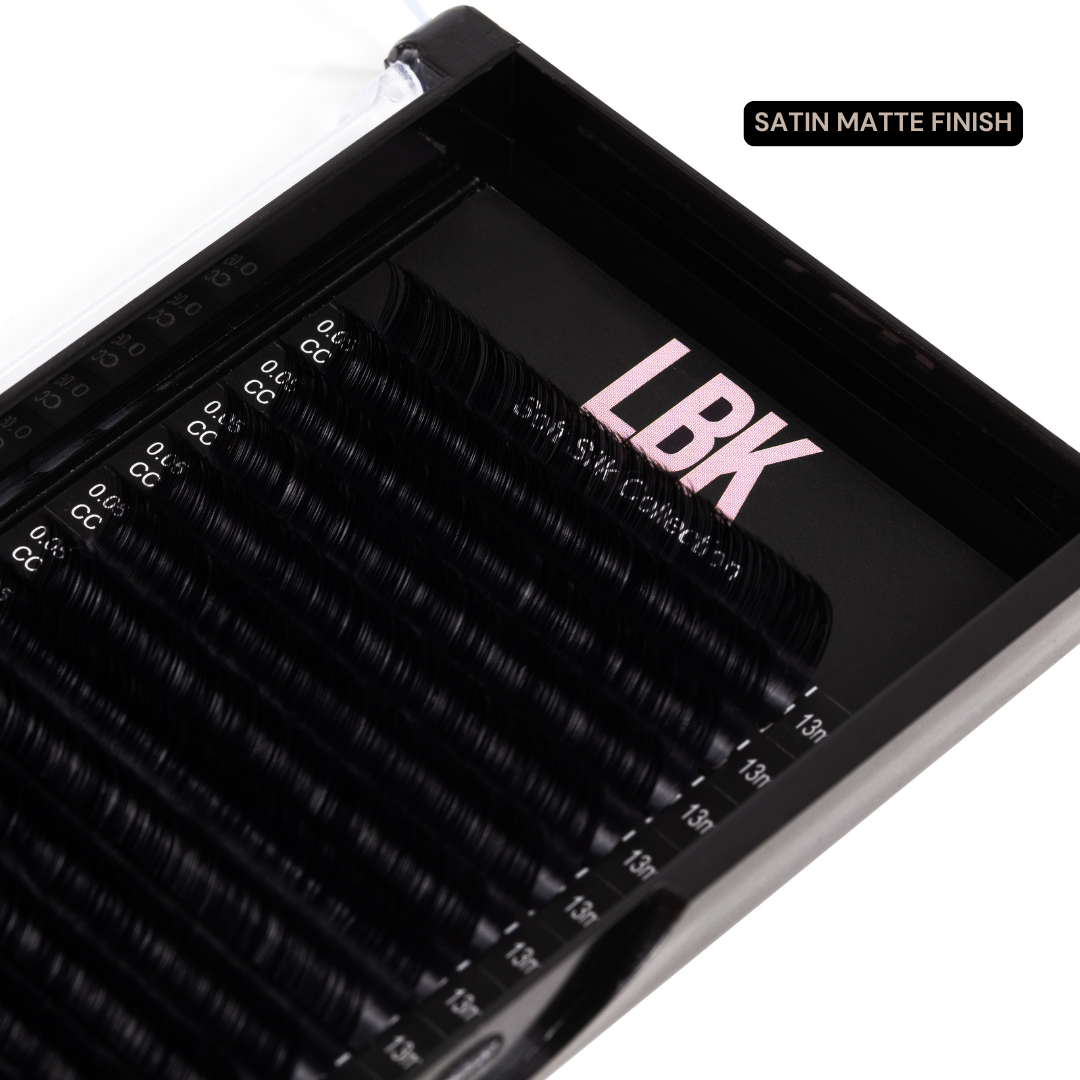 LBK LASHES Lashes CC / .03 / 8-16mm Soft Silk Volume Lash Trays