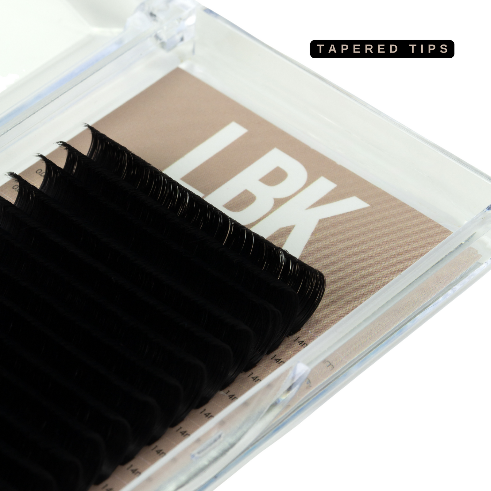 LBK LASHES Lashes .05 / C / 9mm Camelia .05 Easy Fan Lash Tray Signature 2.0