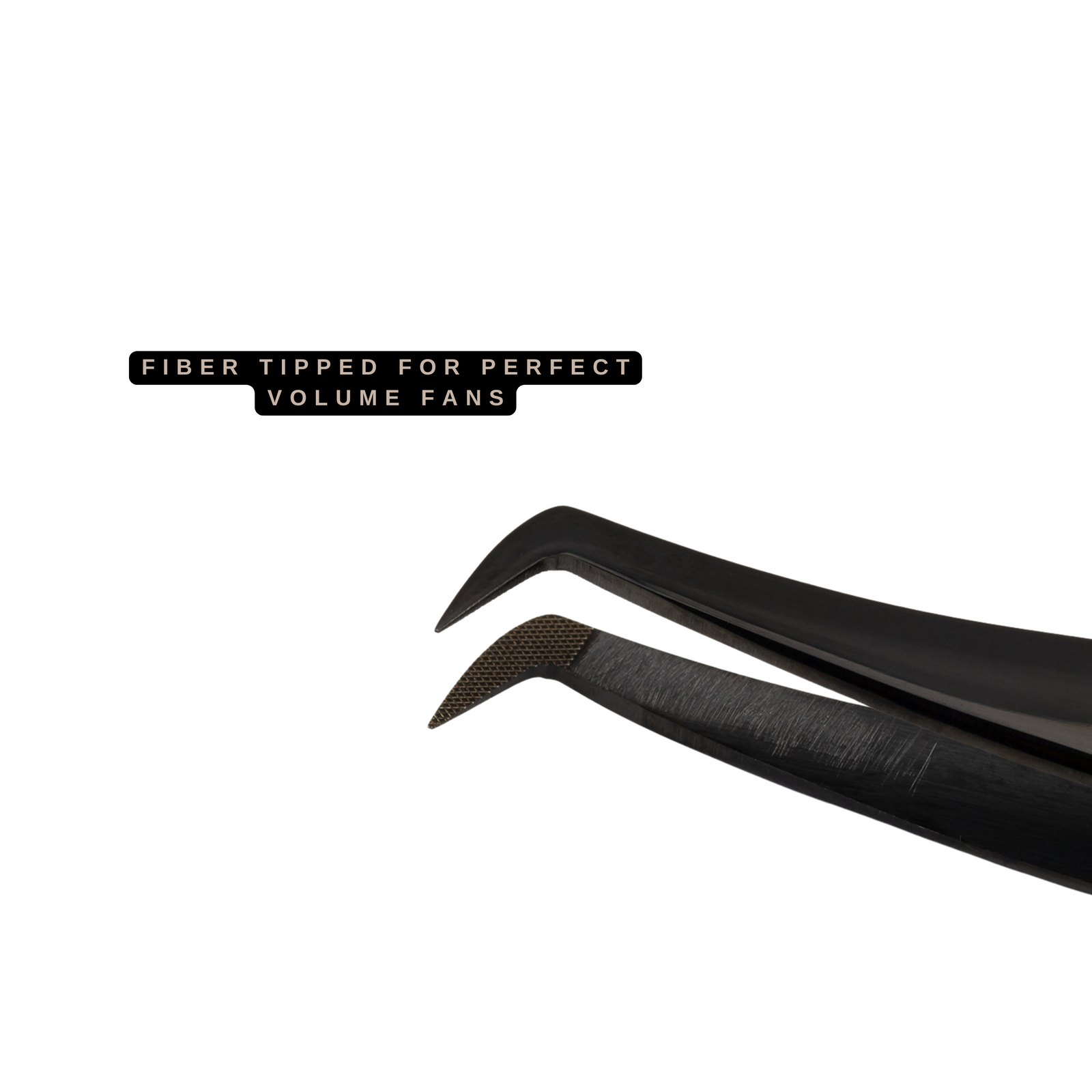 LBK LASHES Tweezers 1 Volume Boot Tweezer FIBER TIP