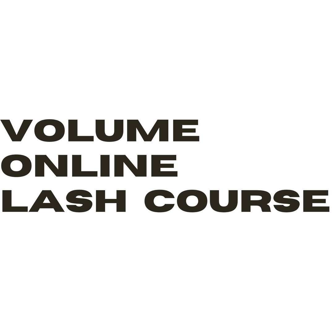LBK LASHES Thinkific Course Online Volume Lash Course