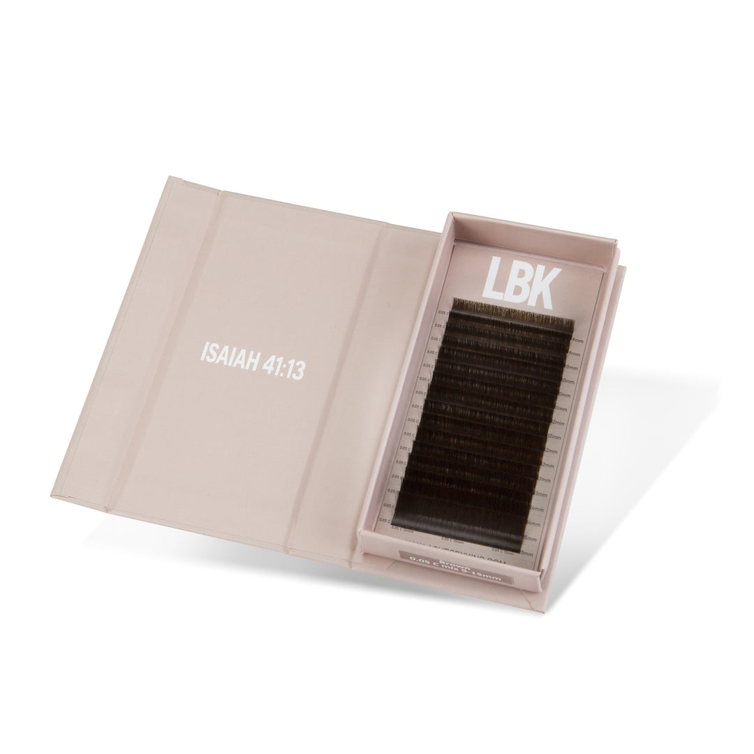 .05 Dark Brown Easy Fan Lash Tray Luxury Collection