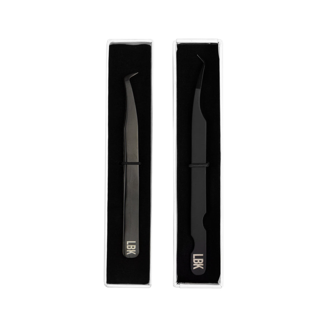 LBK LASHES Shop Lashes By Kins LLC Tweezers 45/Boot Tweezer Bundle