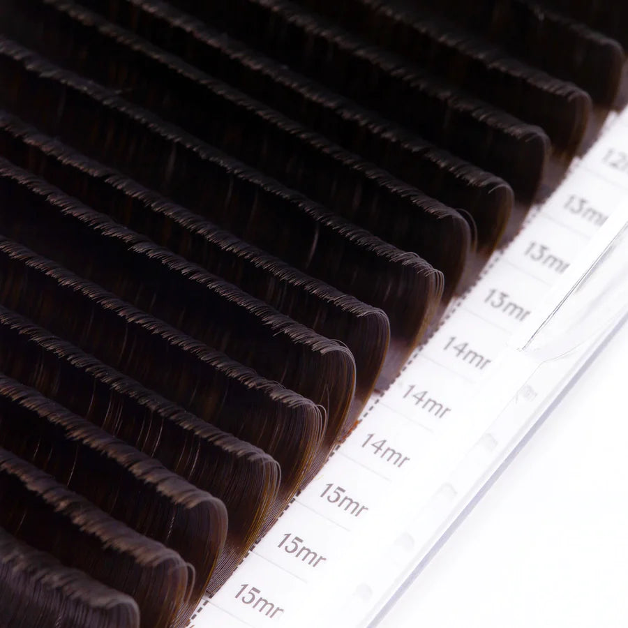 LBK LASHES Shop Lashes By Kins LLC Lashes .05 Dark Brown Easy Fan Lash Tray Luxury Collection