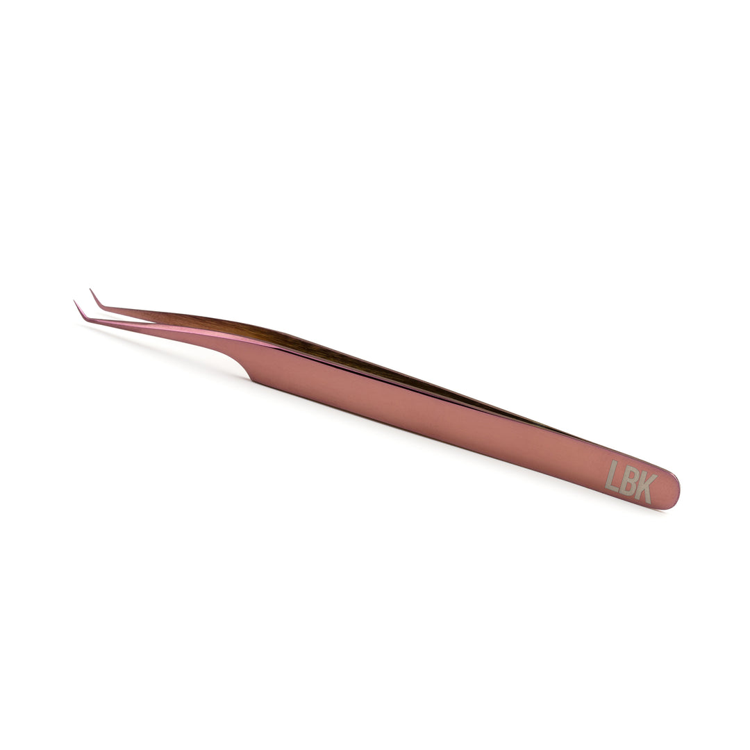 LBK LASHES Shop Lashes By Kins LLC Tweezers 35 Degree Tweezer