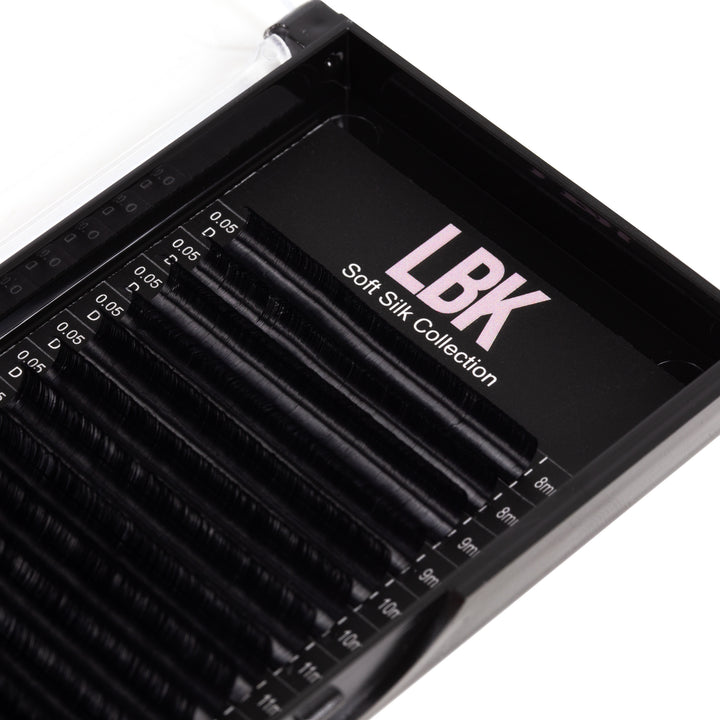 LBK LASHES .05 / CC / 8-16mm LBK LASHES Lashes .05 Soft Silk Volume Lash Trays