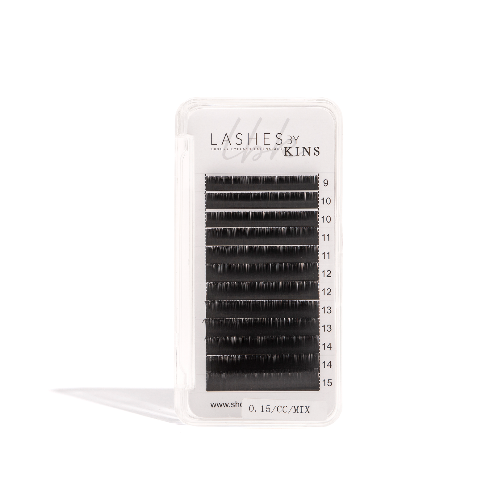LBK LASHES Lashes .15 / C / 9MM .15 Classic Lash Tray