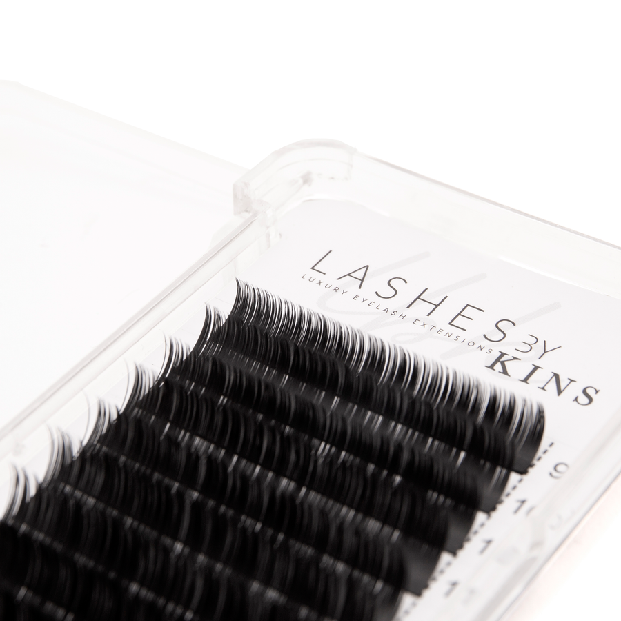 LBK LASHES Shop Lashes By Kins LLC Lashes .15 Mixed Flat Classic Lash Tray