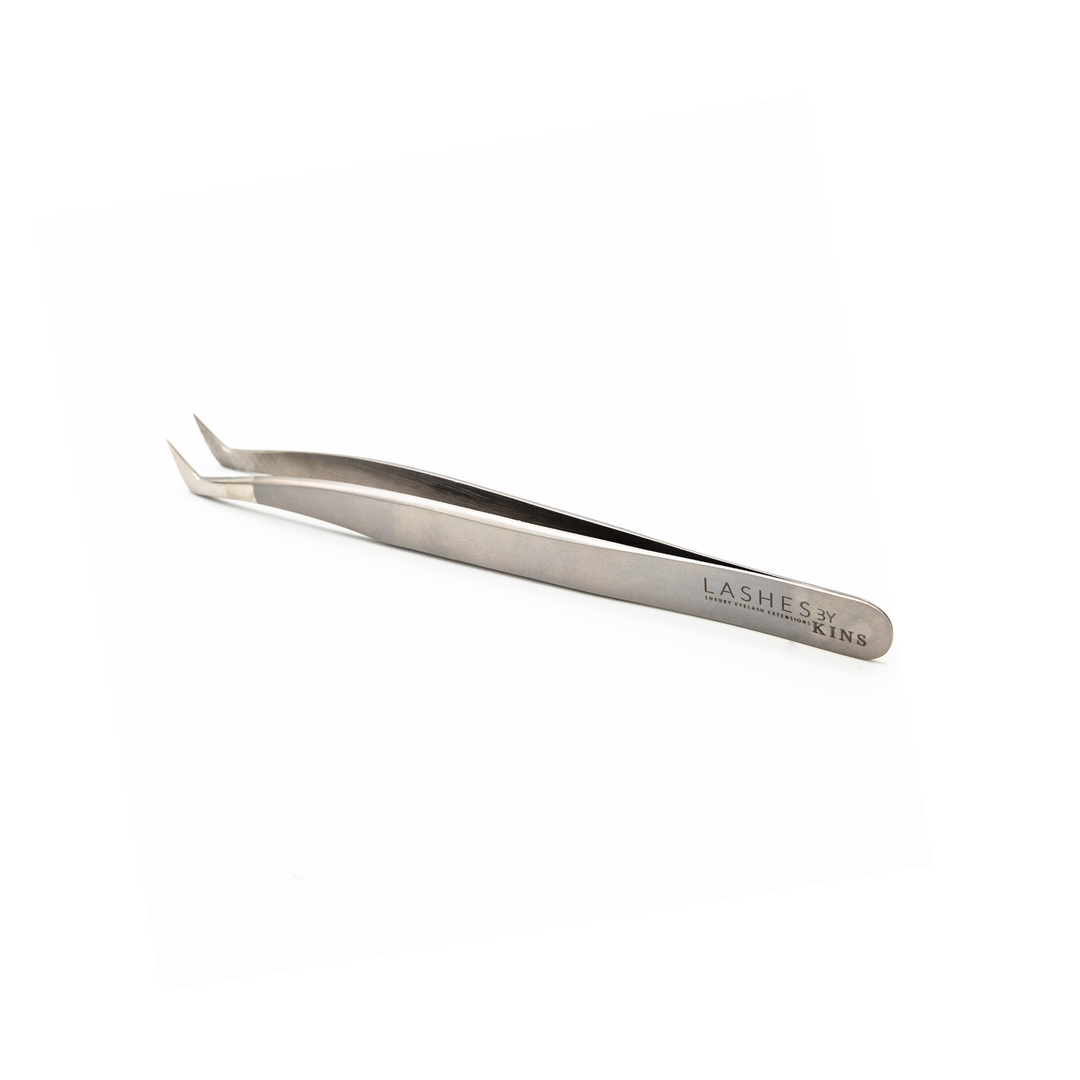 LBK LASHES Shop Lashes By Kins LLC Tweezers 90 Degree Volume Boot Tweezer